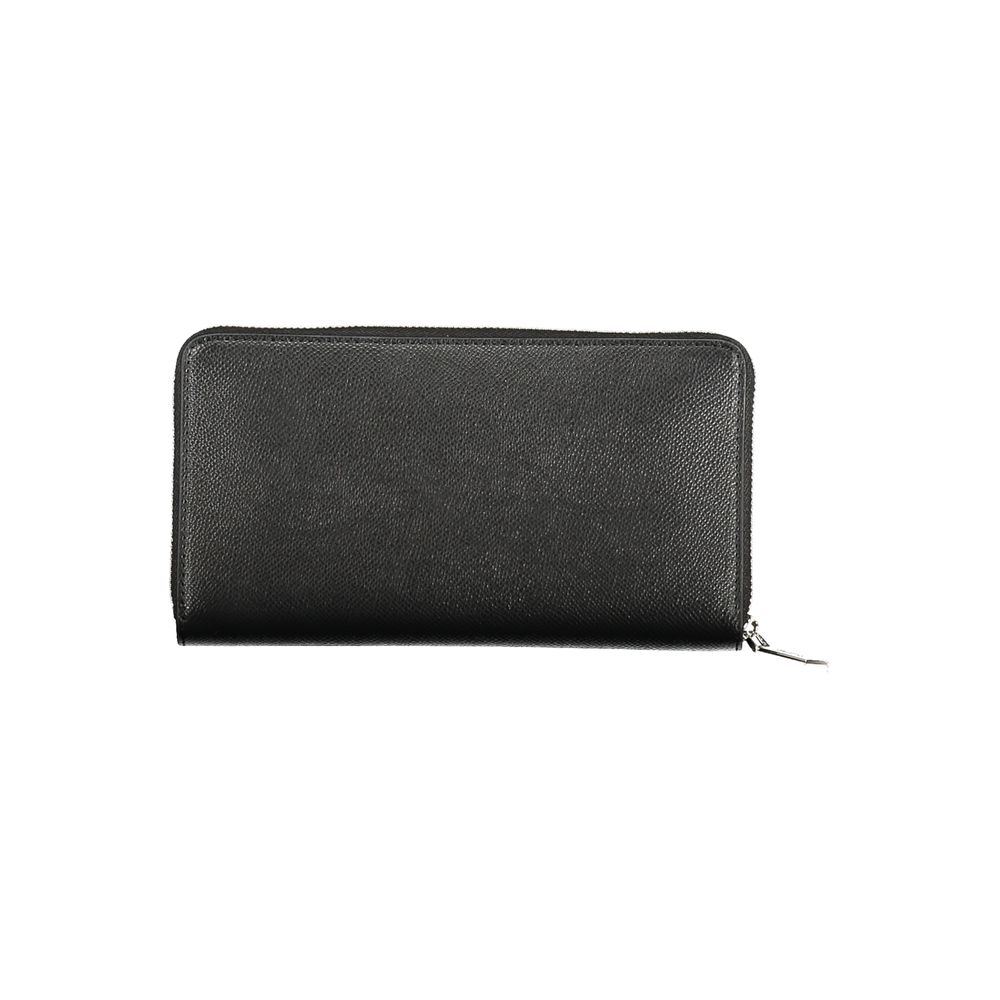 Black Polyethylene Women Wallet
