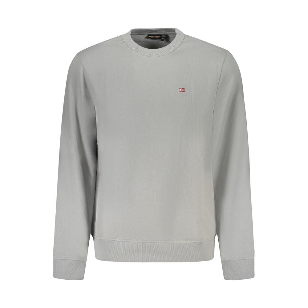 Gray Cotton Men's Sweatshirt