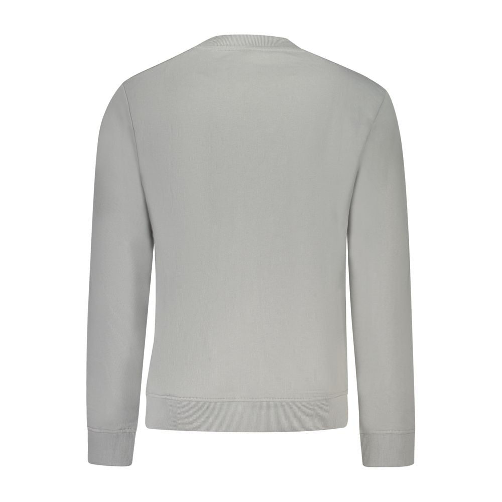 Gray Cotton Men's Sweatshirt