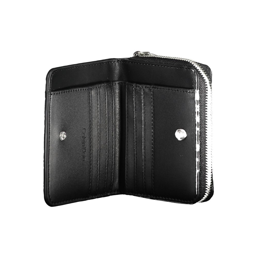 Black Polyethylene Women Wallet