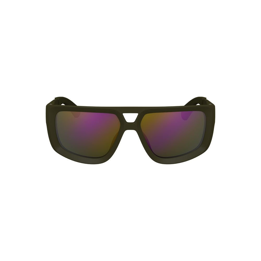 Green Plastic Men Sunglass