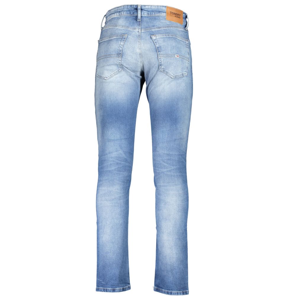 Blue Cotton Men Jeans