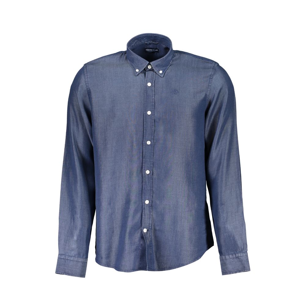 Blue Lyocell Men's Shirt