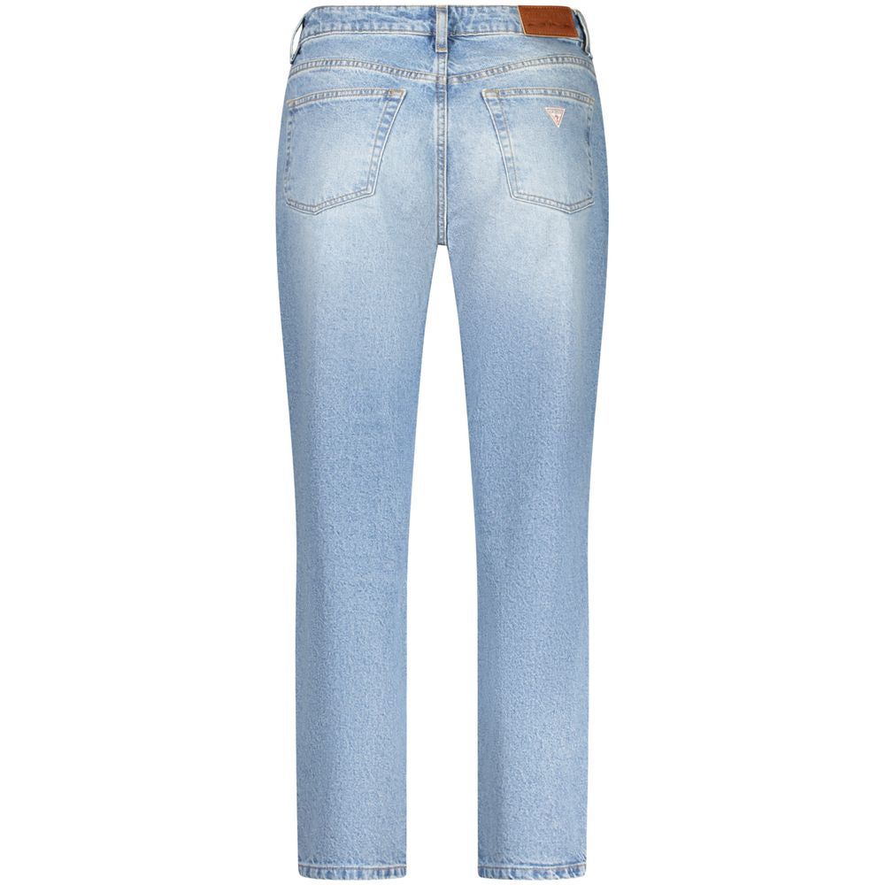 Azzurro Cotton Women Jeans