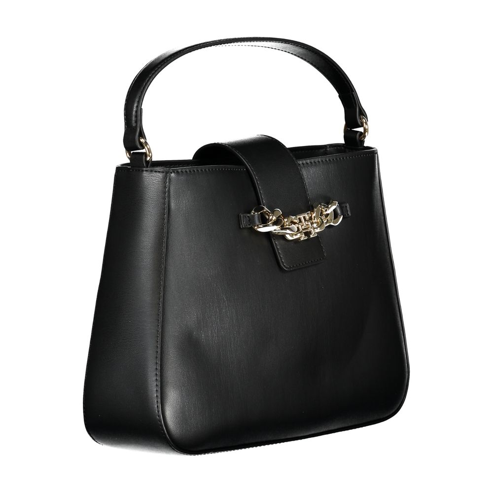 Nero Poliuretano Women Handbag