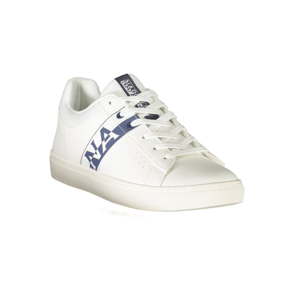 White Leather Men Sneaker