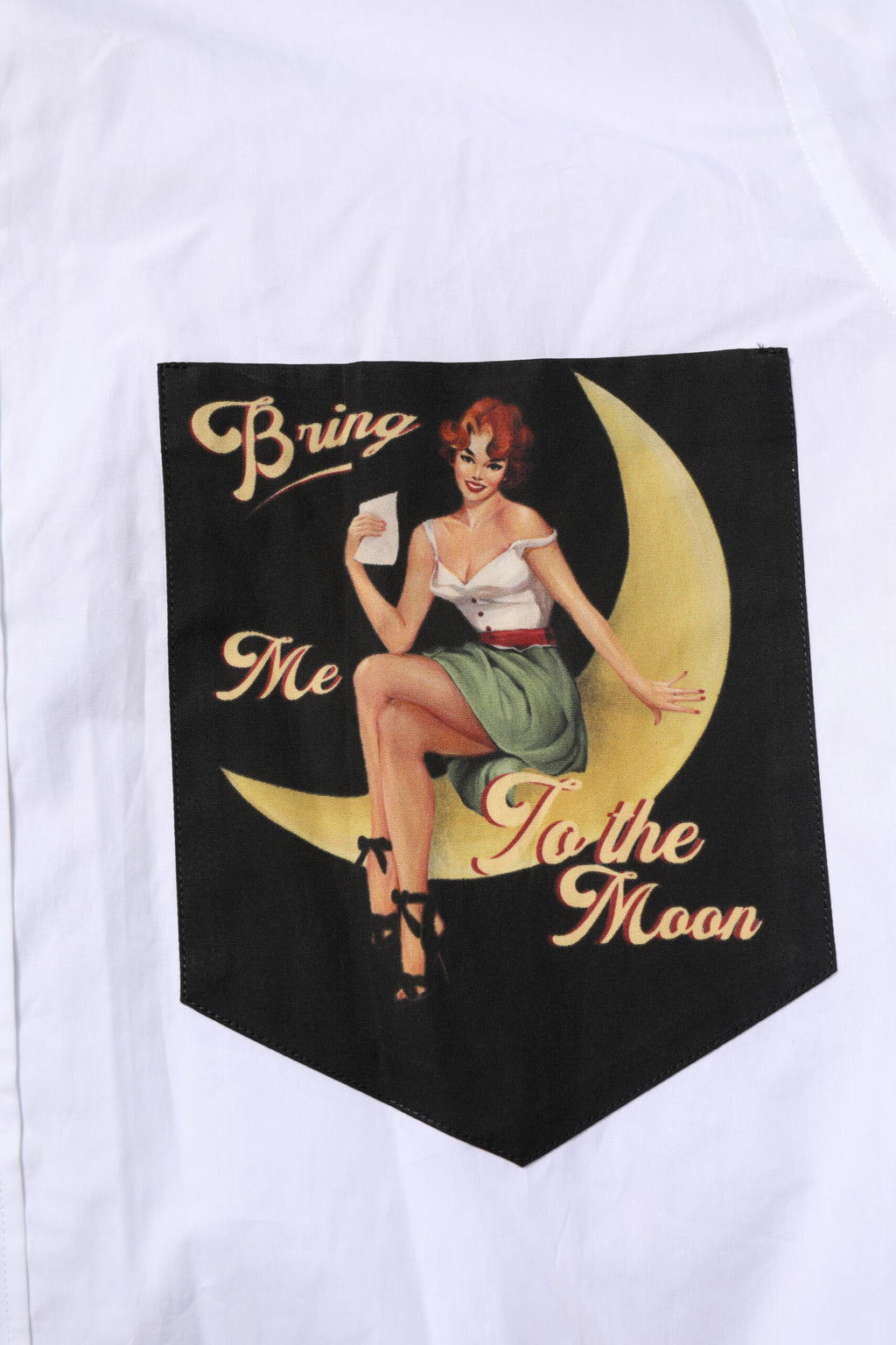 White Cotton MARTINI Long Sleeve Formal Shirt