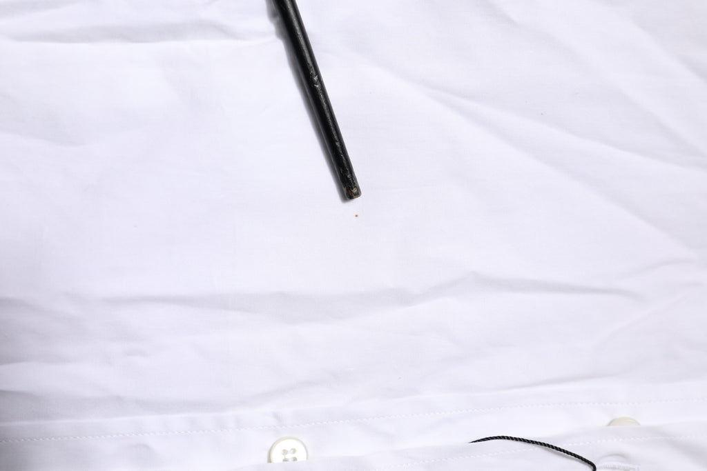 White Cotton GOLD Long Sleeves Formal Shirt