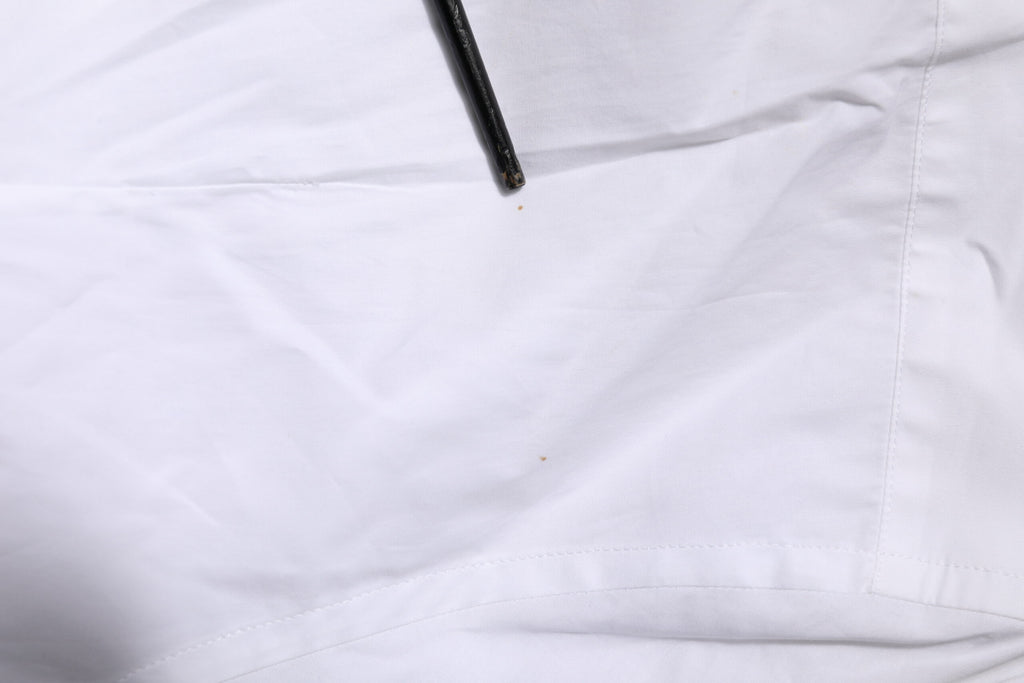 White Cotton GOLD Long Sleeves Formal Shirt