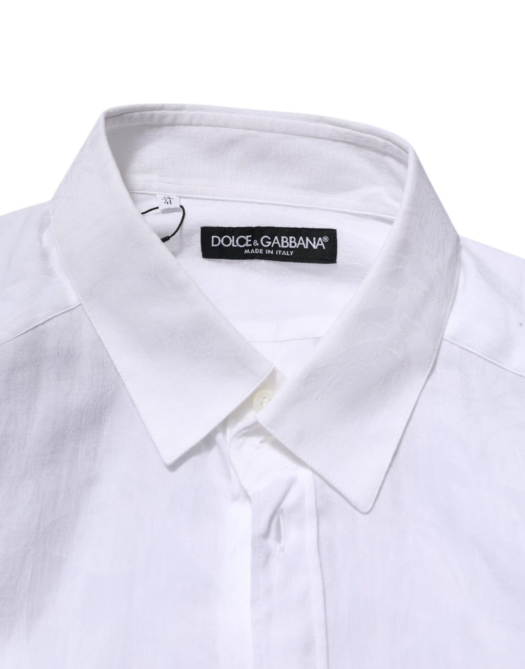 White Cotton Long Sleeves Collared Formal Shirt