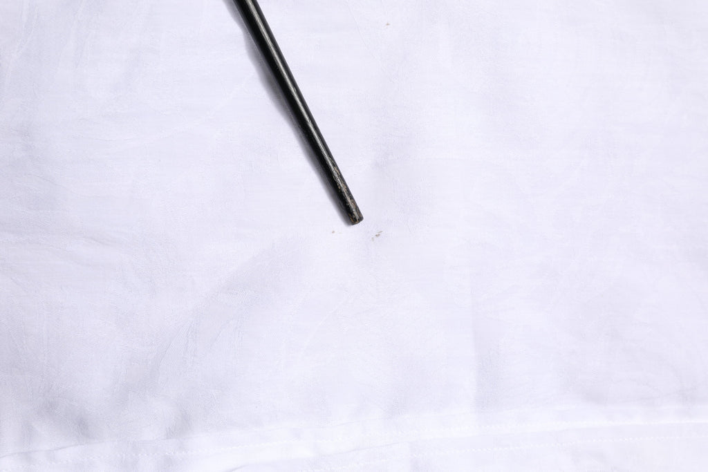 White Cotton Long Sleeves Collared Formal Shirt