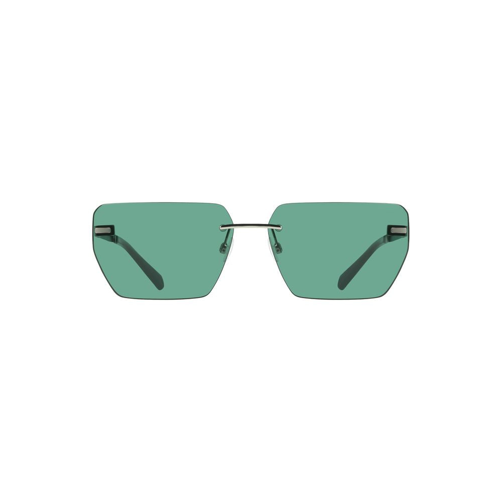 Green Metal Men Sunglass