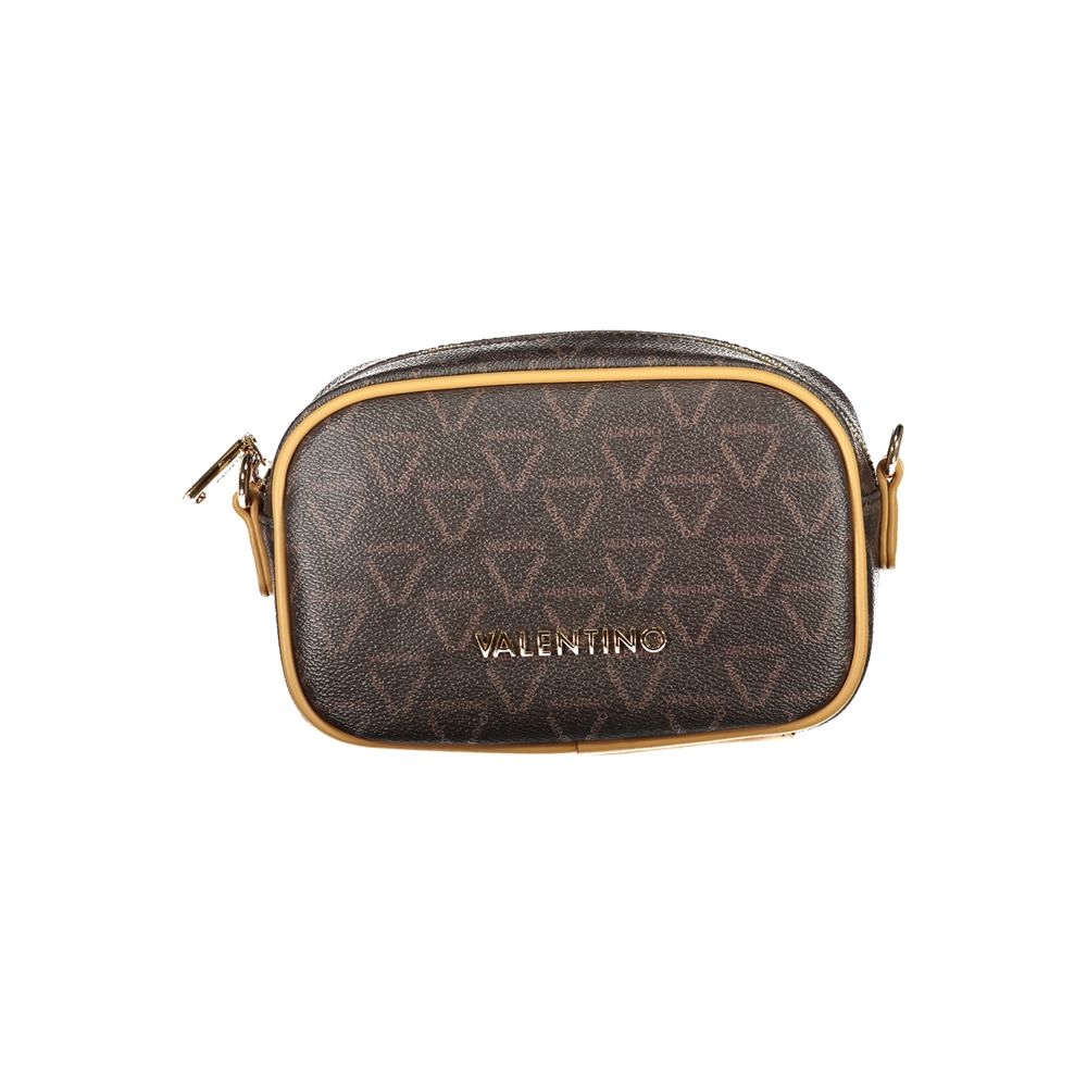 Marrone Polyurethane Women Bag