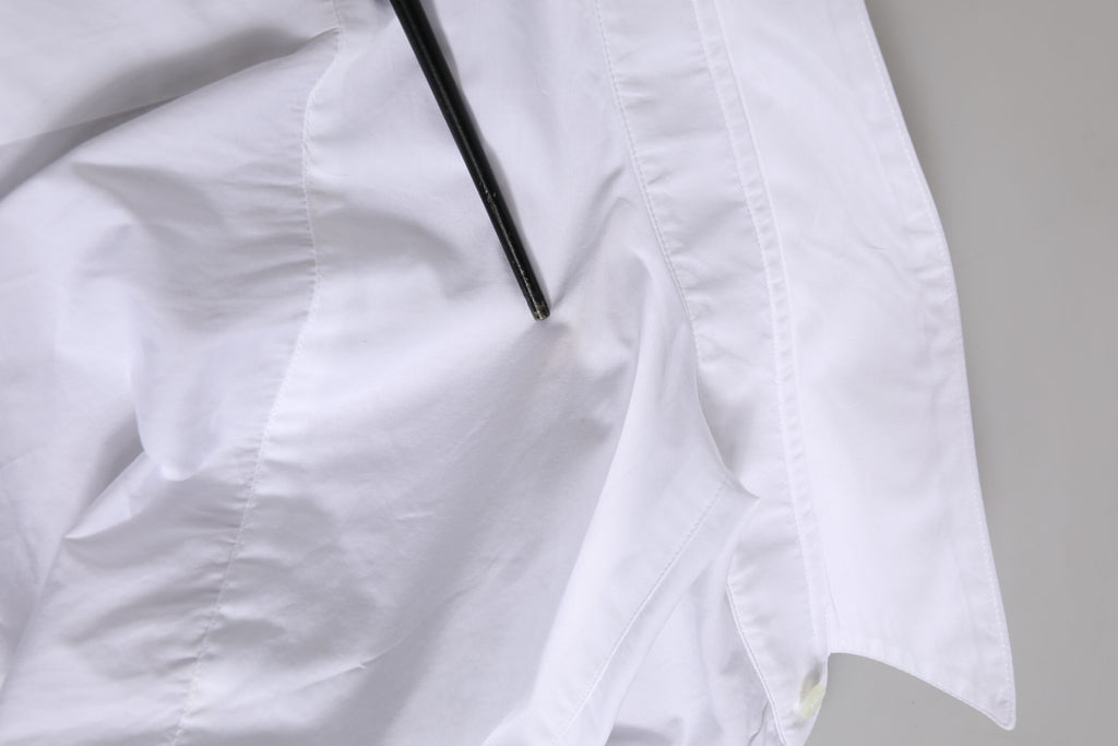 White GOLD Cotton Poplin Dress Formal Shirt