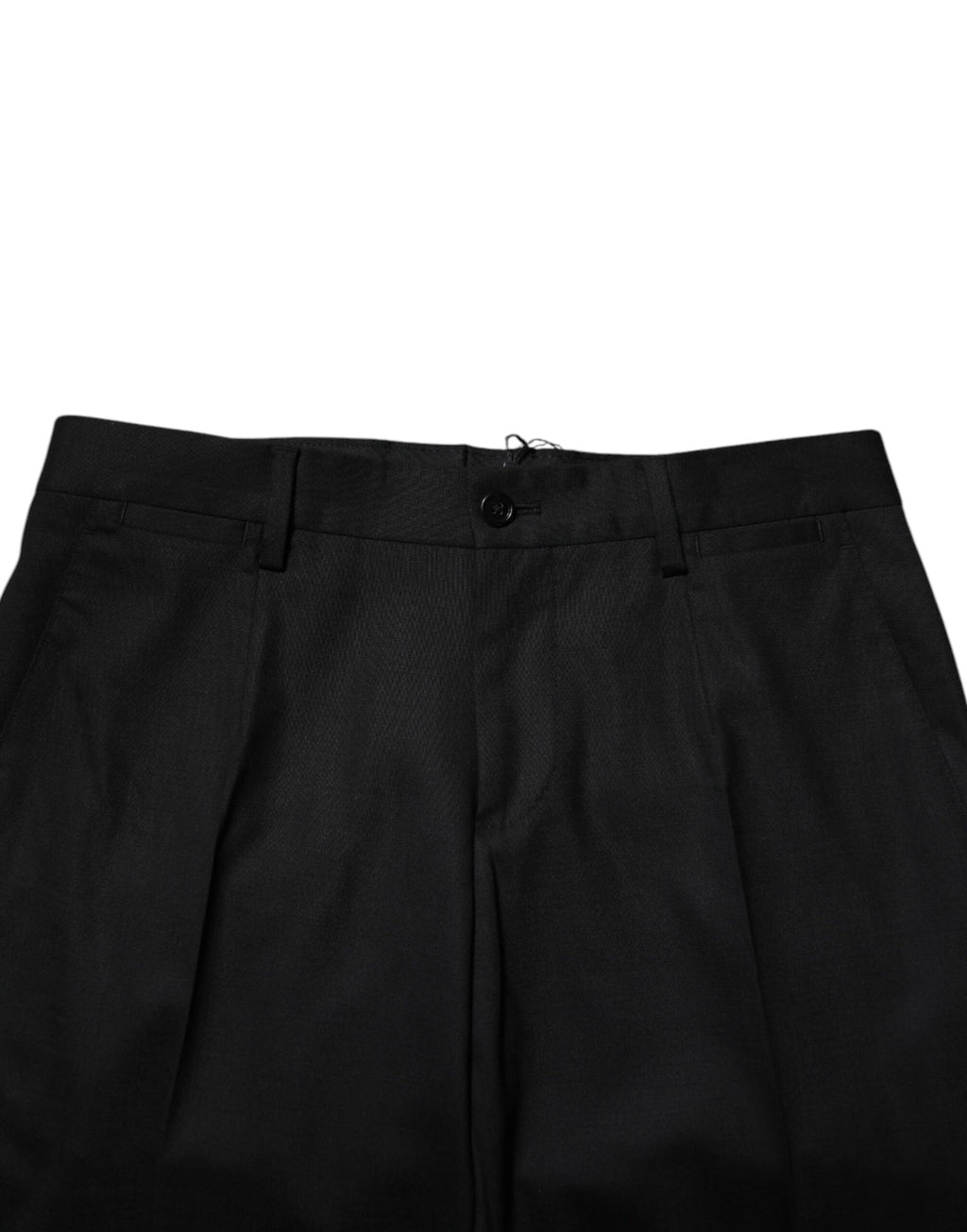 Black Wool Formal Dress Pants