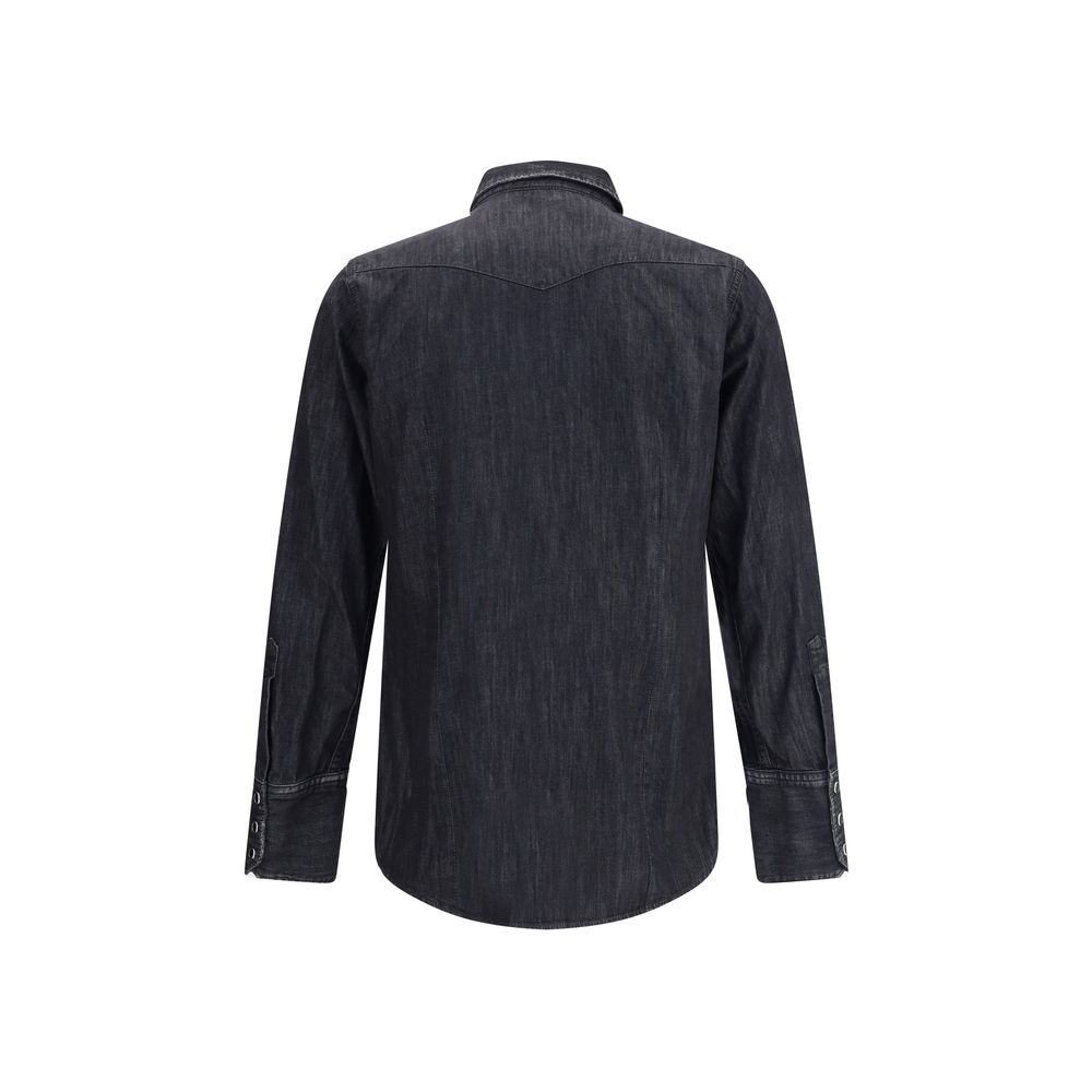 Black Denim Shirt