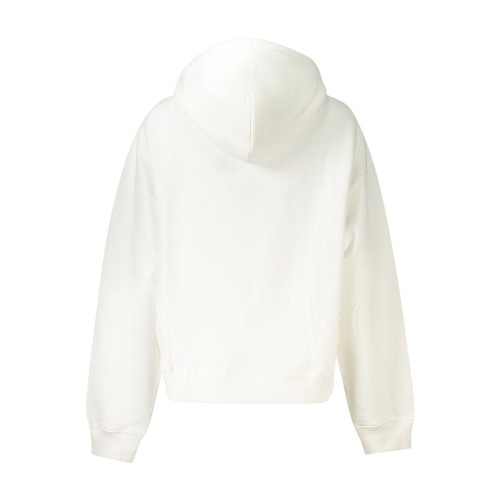 White Cotton Women Sweater