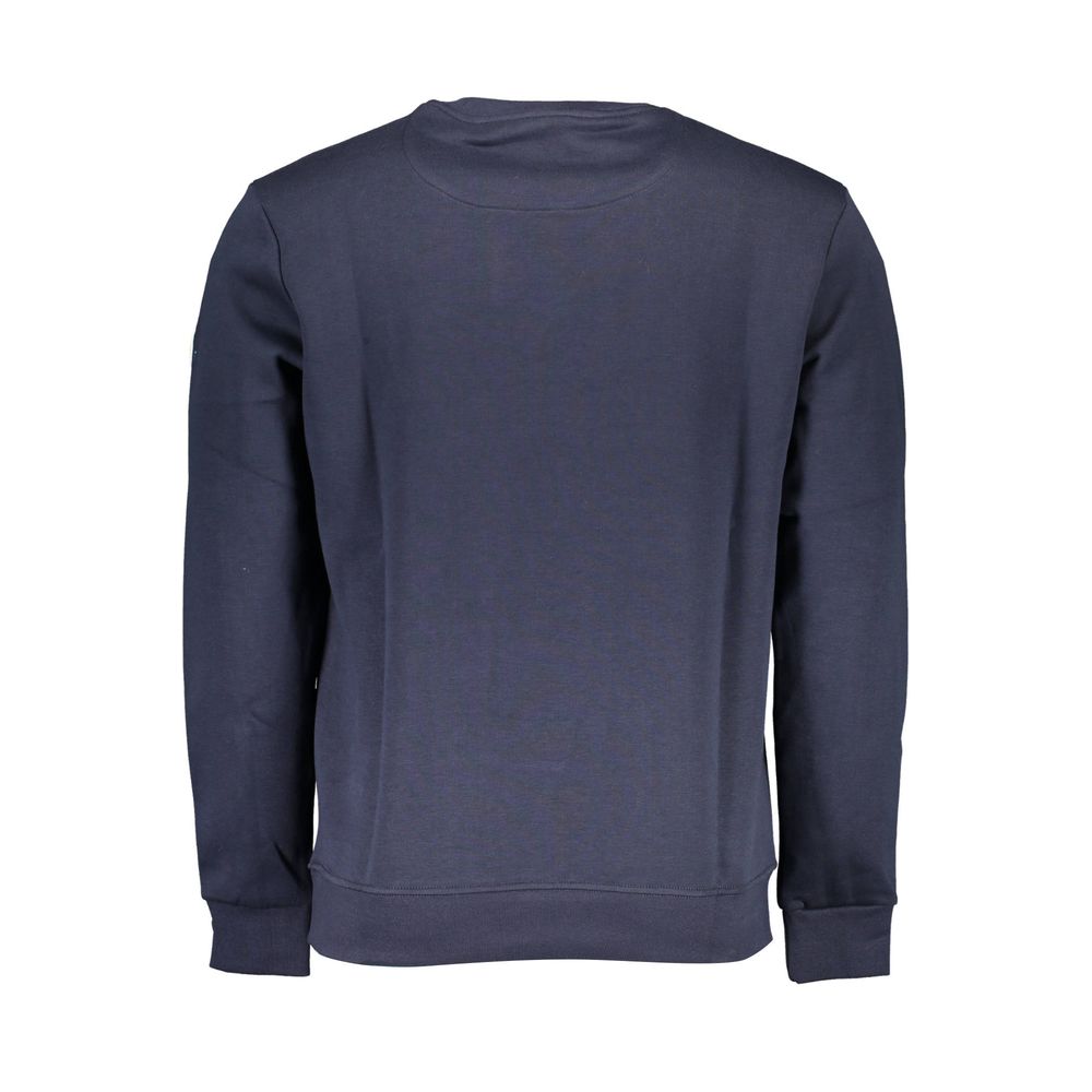 Blue Cotton Men's Sweatshirt