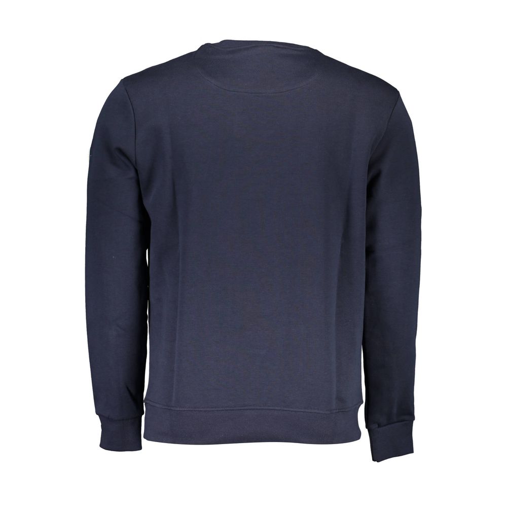 Blue Cotton Men's Sweatshirt