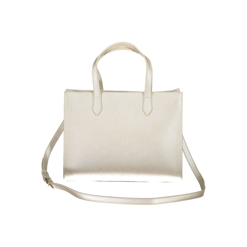 Grigio Poliuretano Woman Handbag