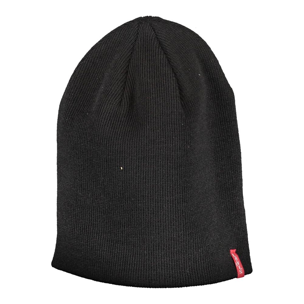 Black Marabou Men Cap