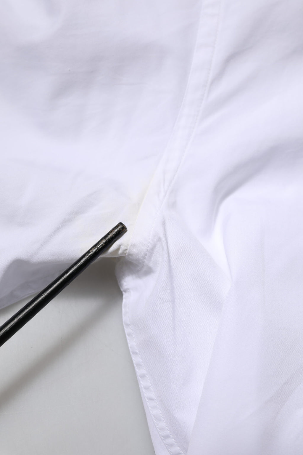 White Cotton GOLD Long Sleeves Men Dress Shirt