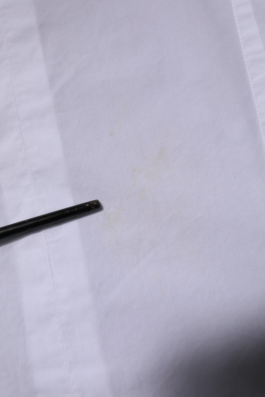 White Cotton GOLD Long Sleeves Dress Shirt