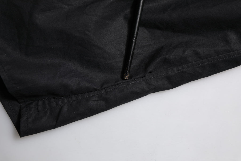 Black Cotton GOLD Long Sleeves Dress Shirt