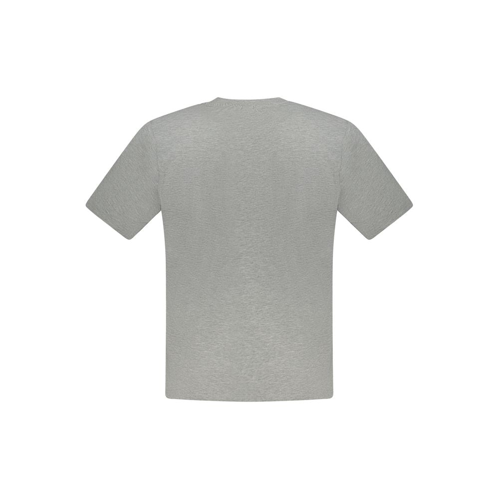 Brown Cotton Men T-Shirt