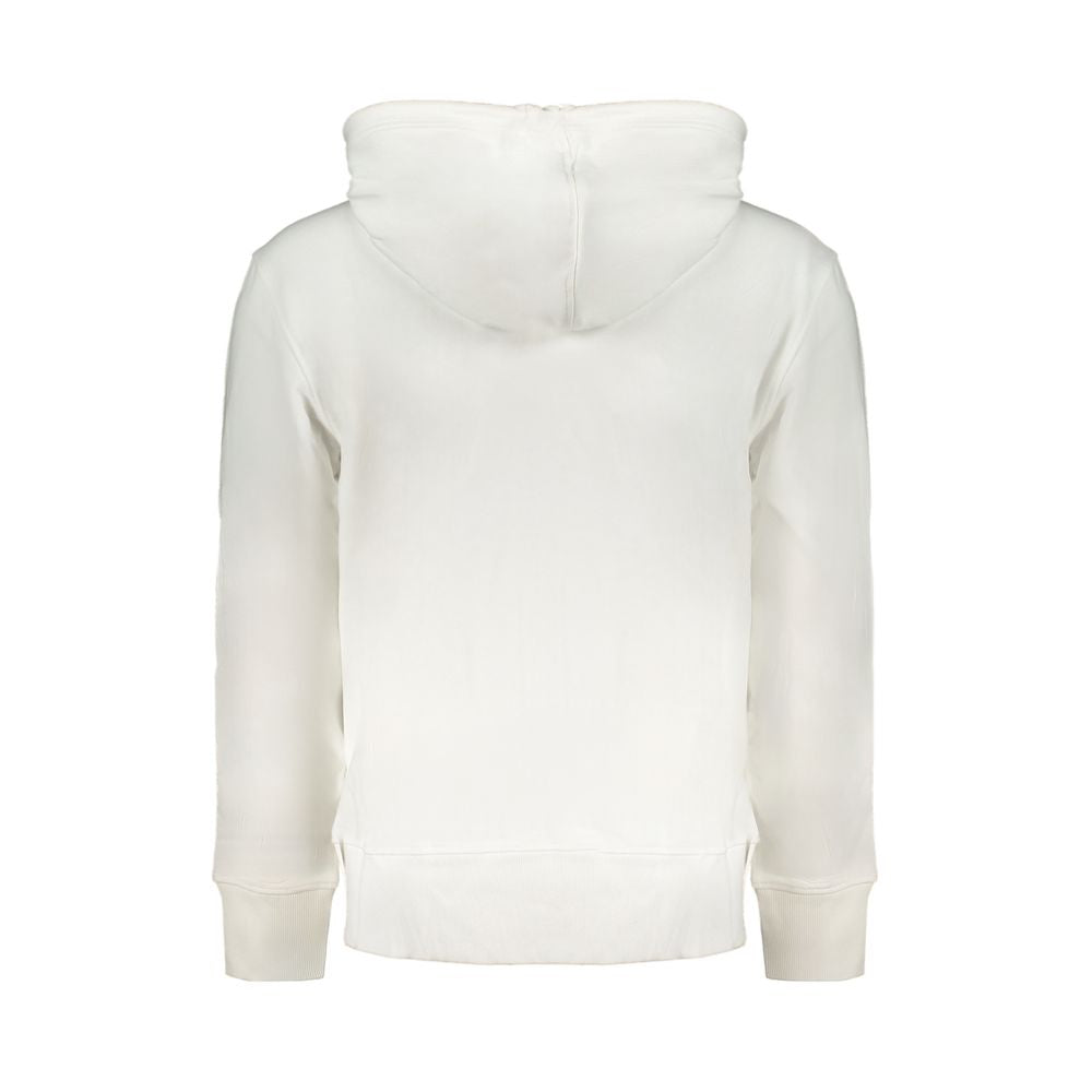 White Cotton Men's Sweatshirt