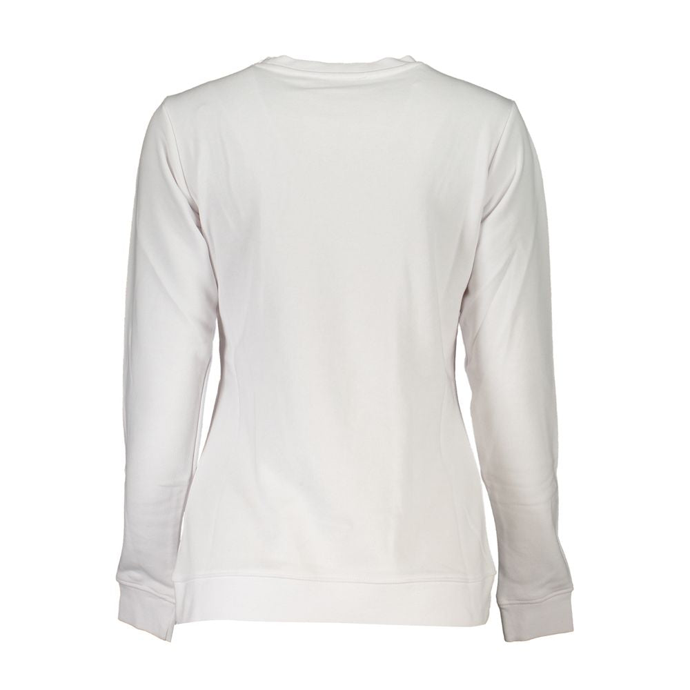 White Cotton Women Sweater