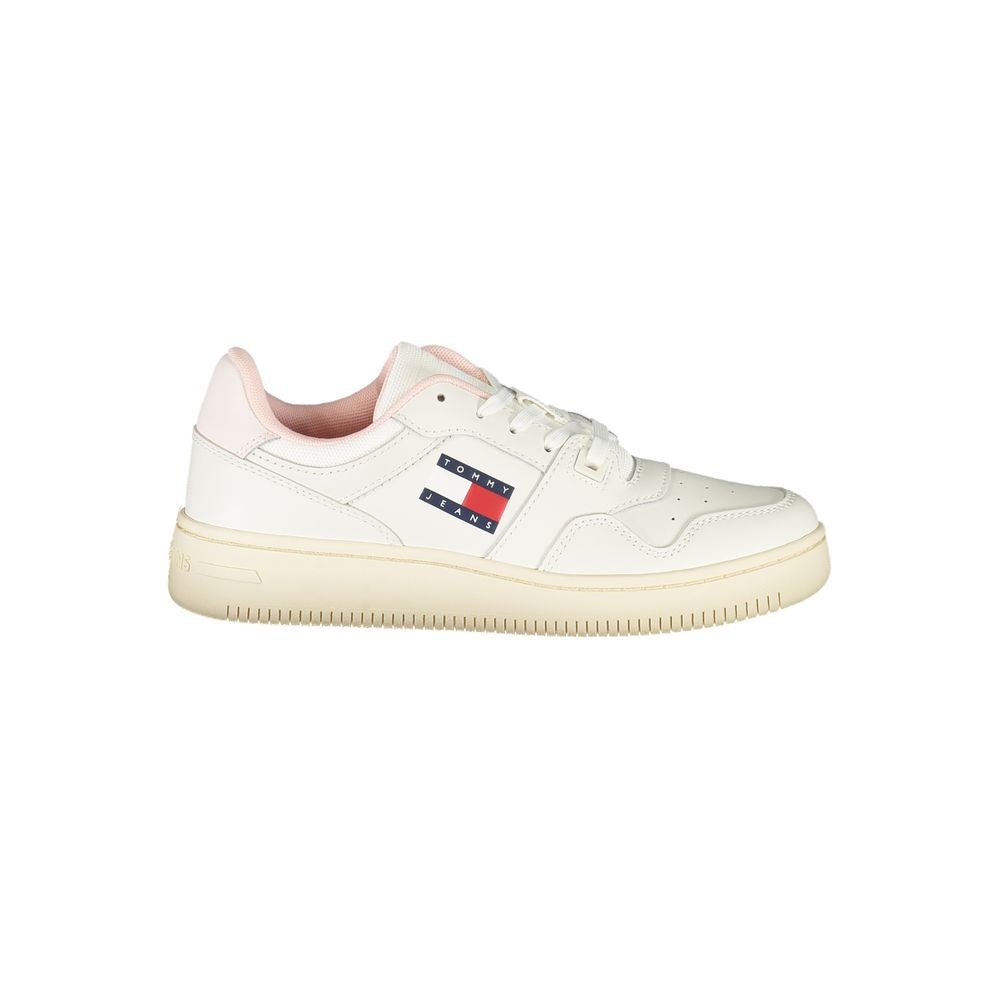 White Leather Women Sneaker