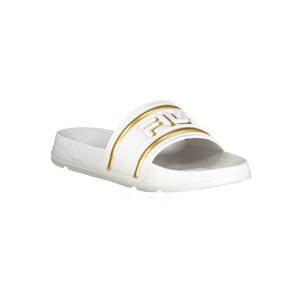 White Polyethylene Women Sandal