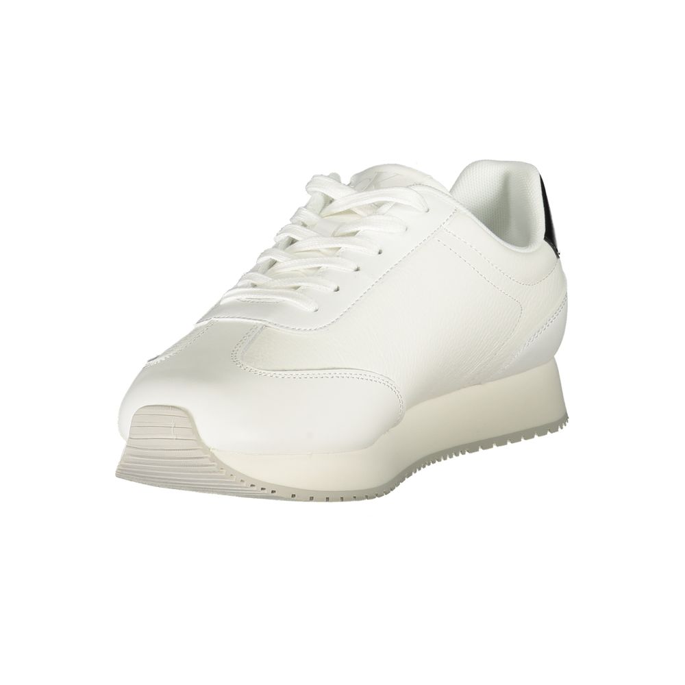 White Leather Men Sneaker