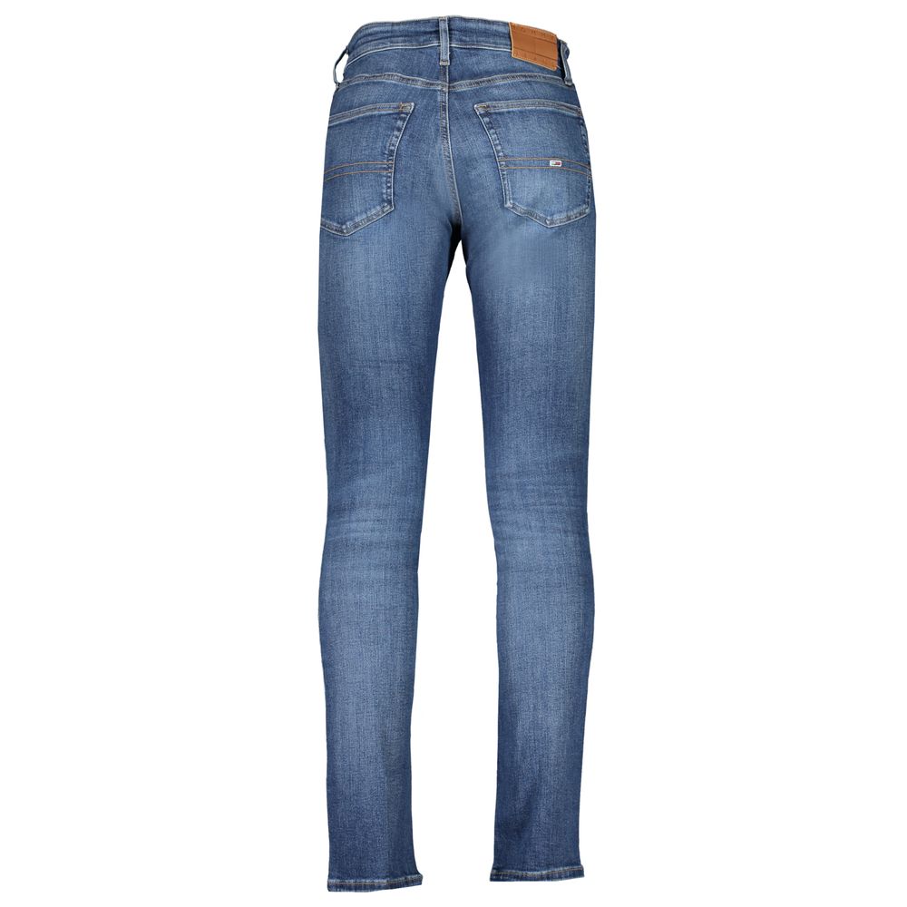 Blue Cotton Men's Slim Jeans
