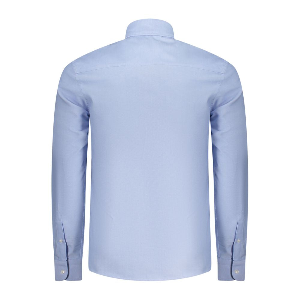 Light Blue Cotton Men Shirt