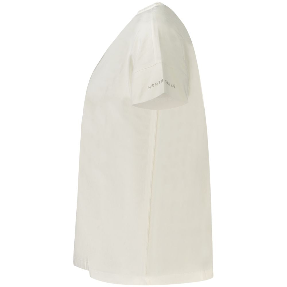 Bianco Cotton Women T-Shirt