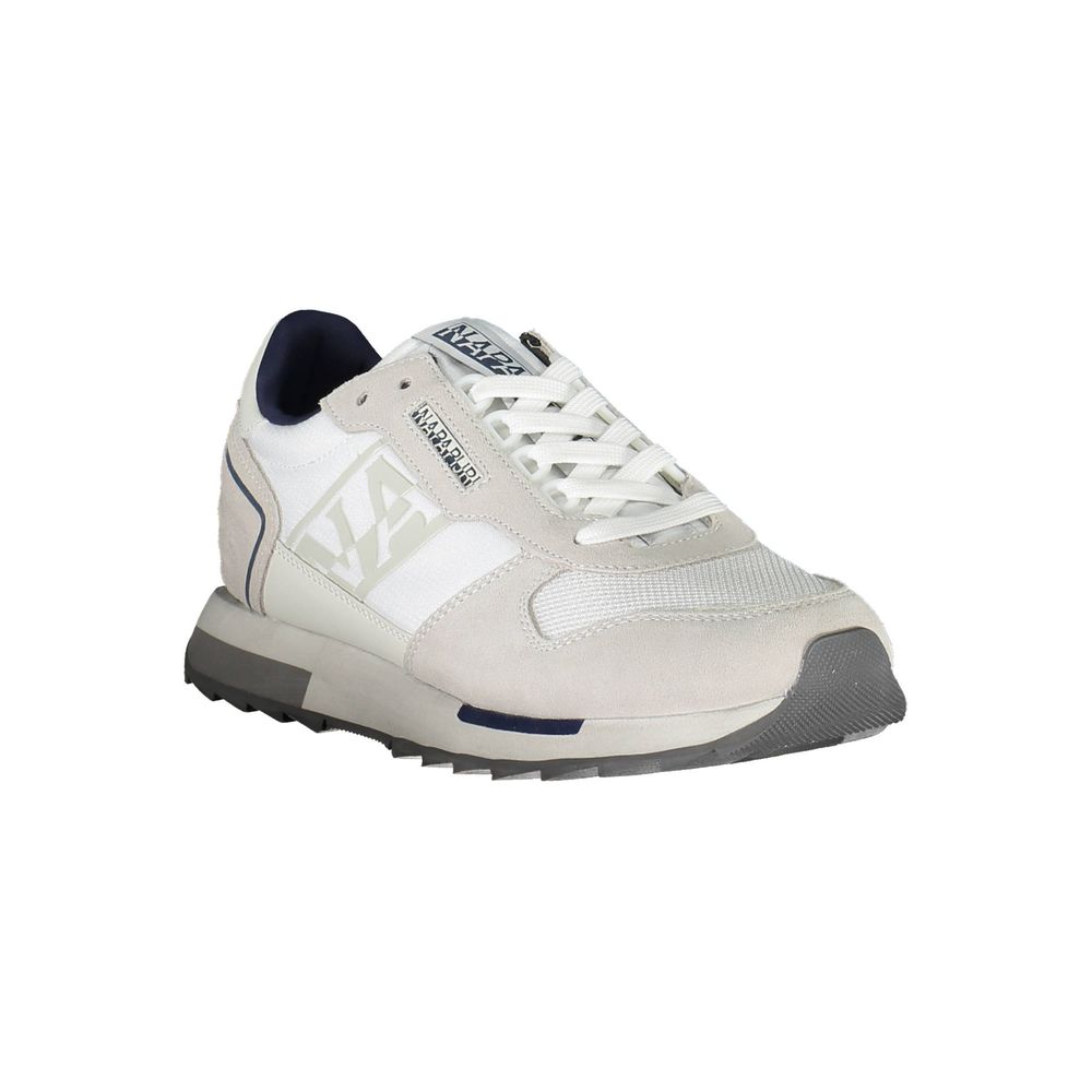 White Leather Men Sneaker