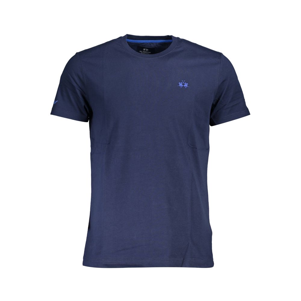 Blue Cotton Men TShirt