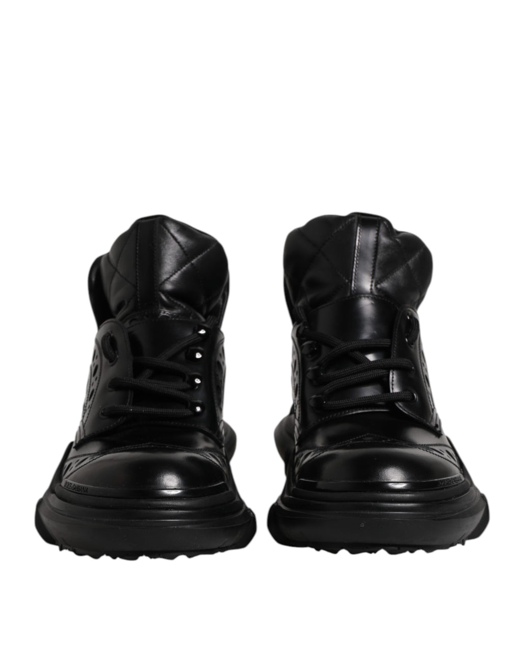 Black Leather Casual Mens Ankle Boots Shoes
