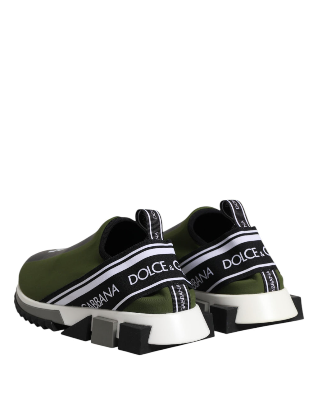 Green Black Slip On Sorrento Sneakers Shoes