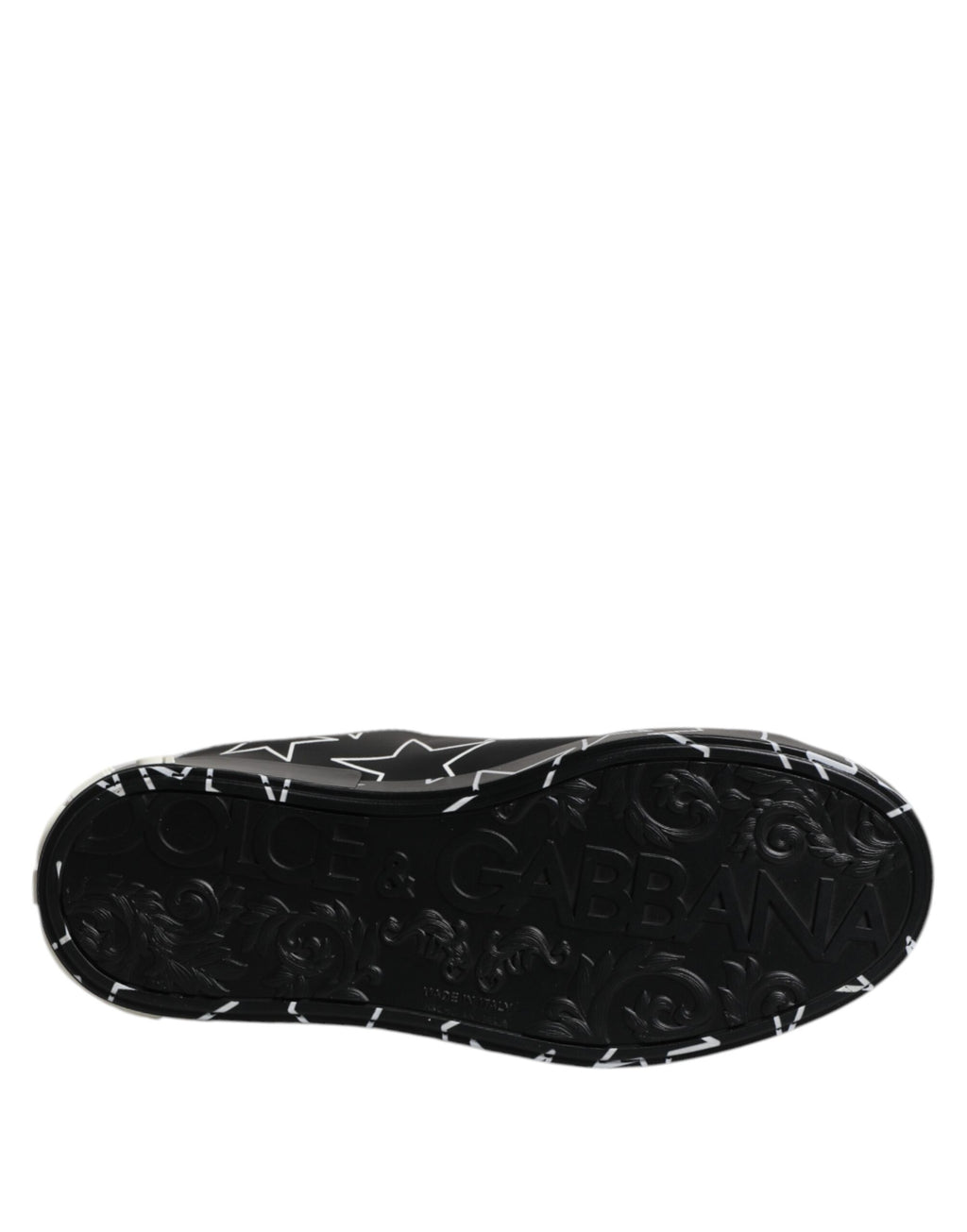 Black White Stars Low Top Men Sneakers Shoes