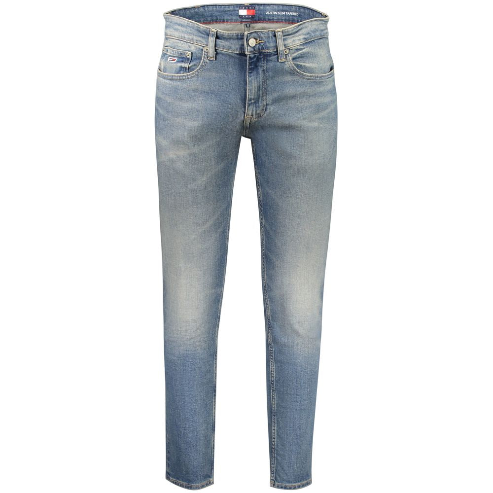 Blue Cotton Men Jeans