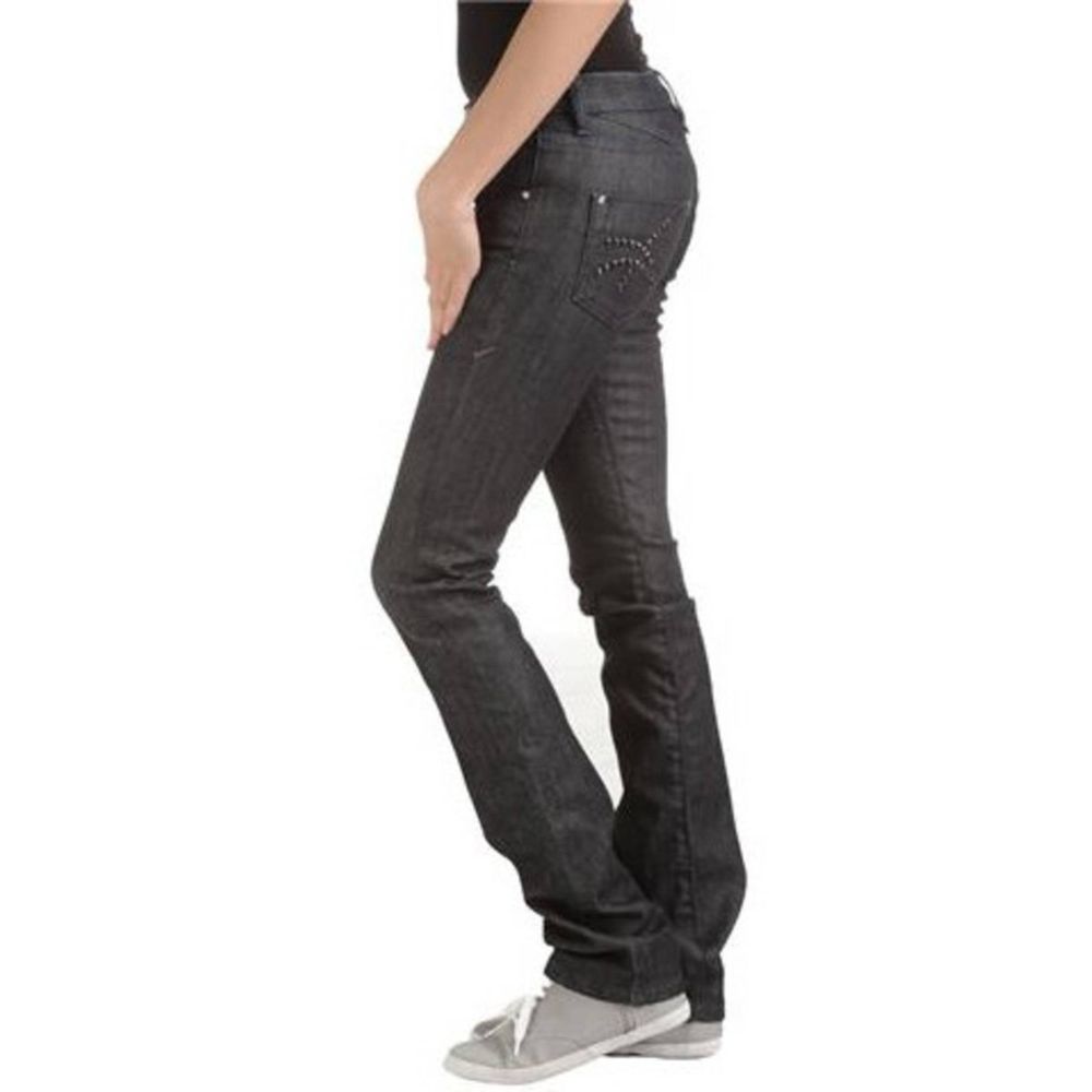 Blue Cotton Women Jeans