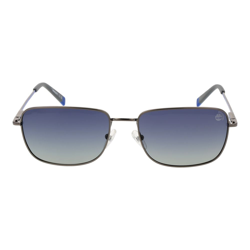 Gray Metal Sunglasses