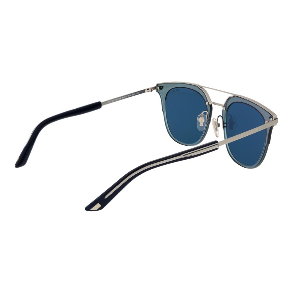 Blue Metal Sunglasses