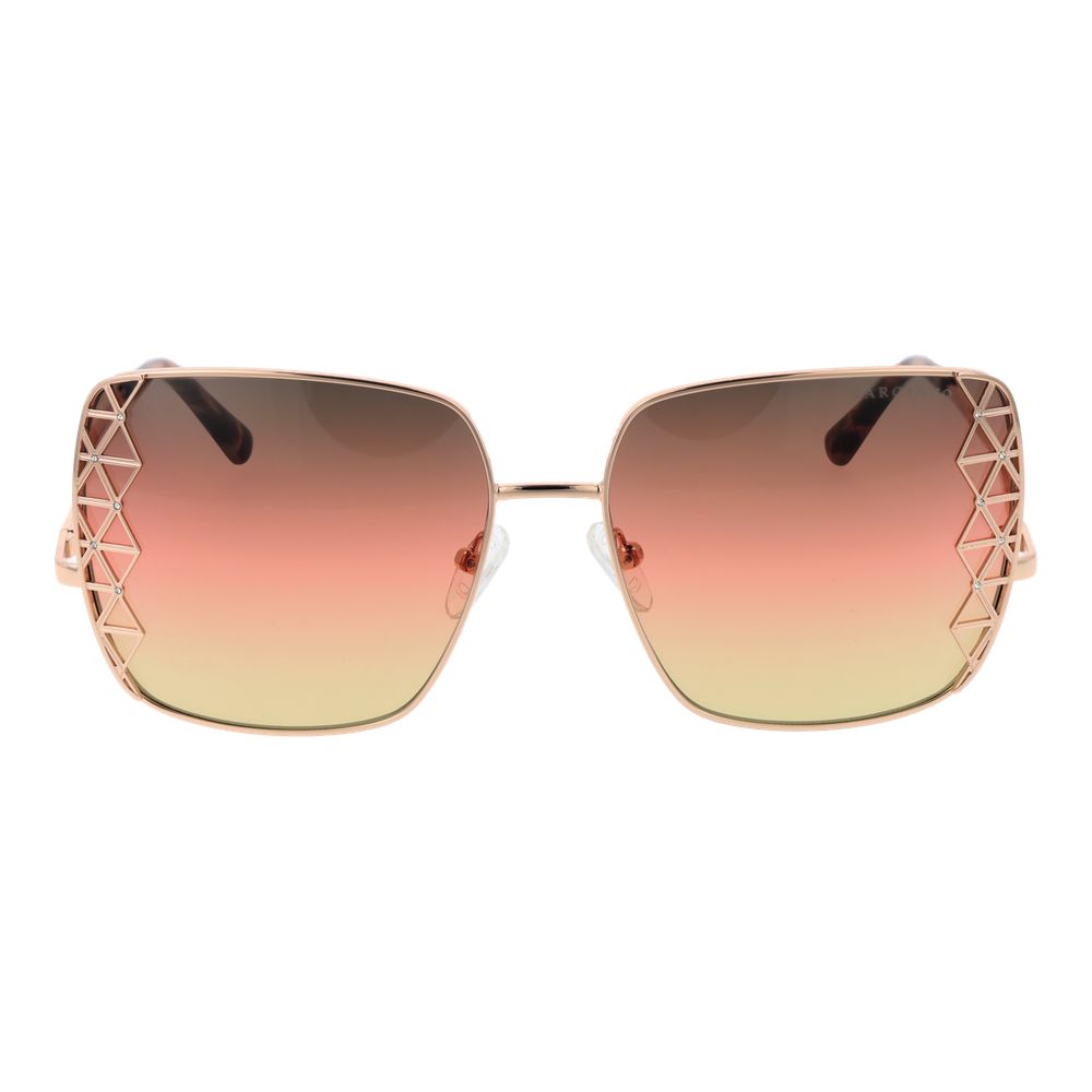 Rose Gold Metal Sunglasses