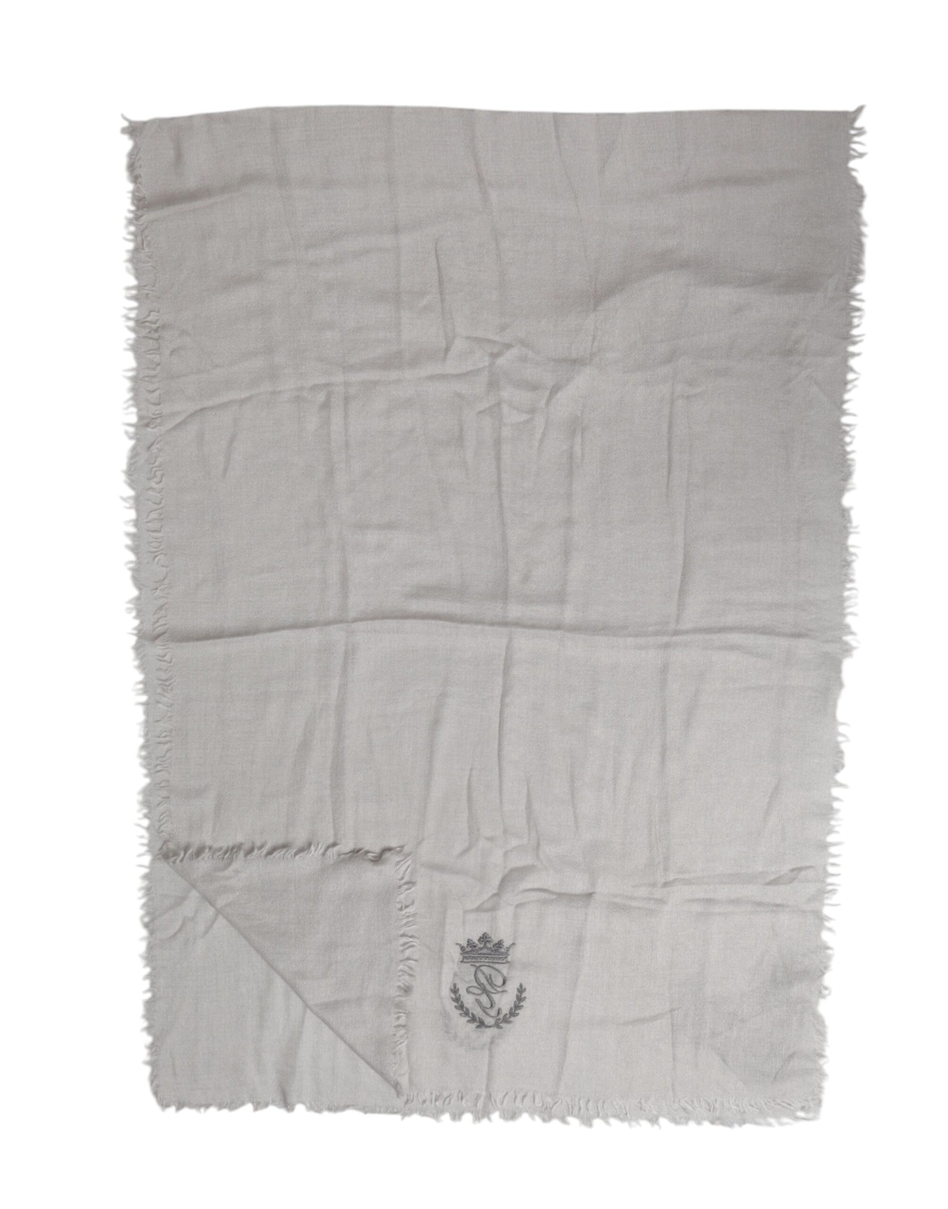 Gray DG Crown Neck Warmer Wrap Shawl Scarf