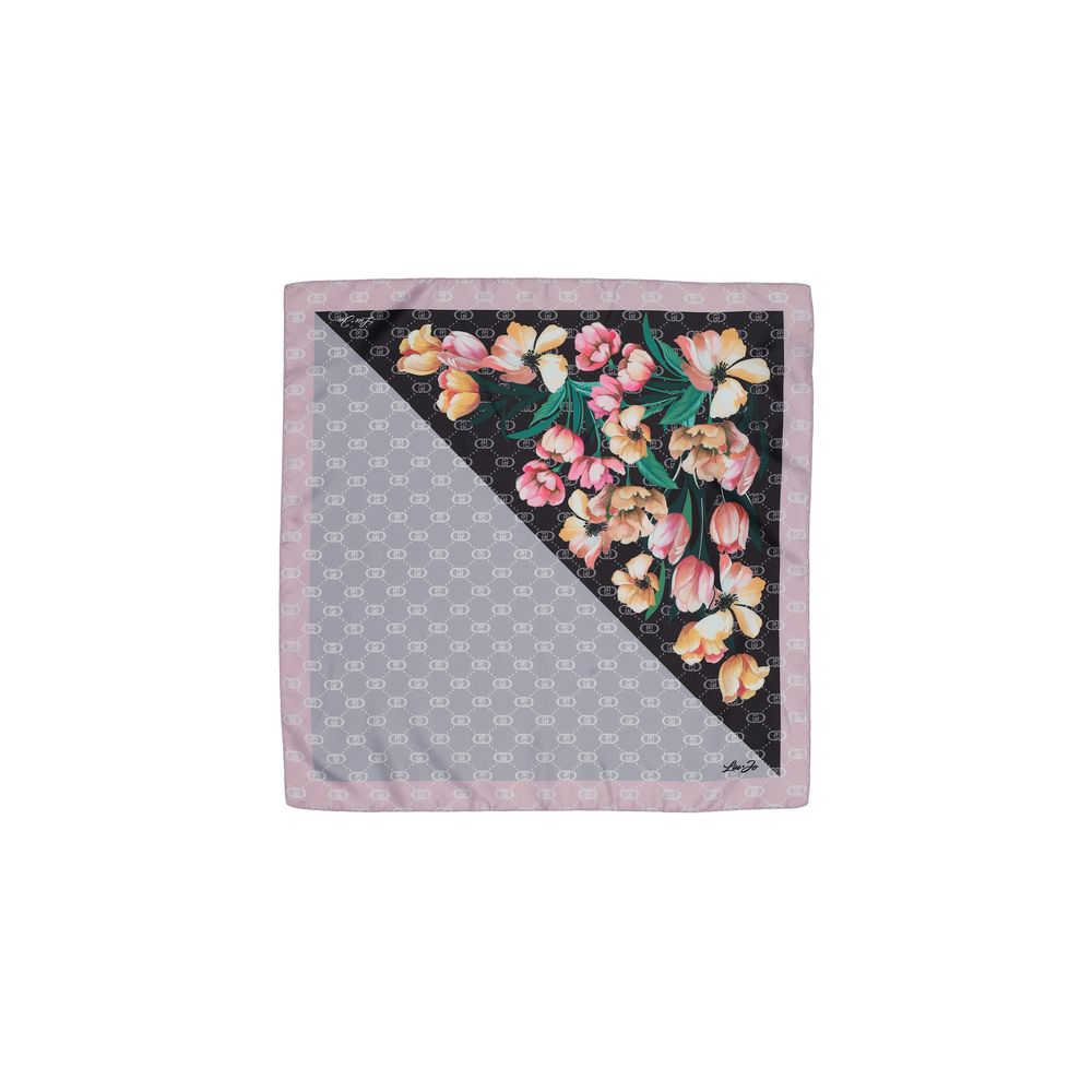 Black Polyester Scarf