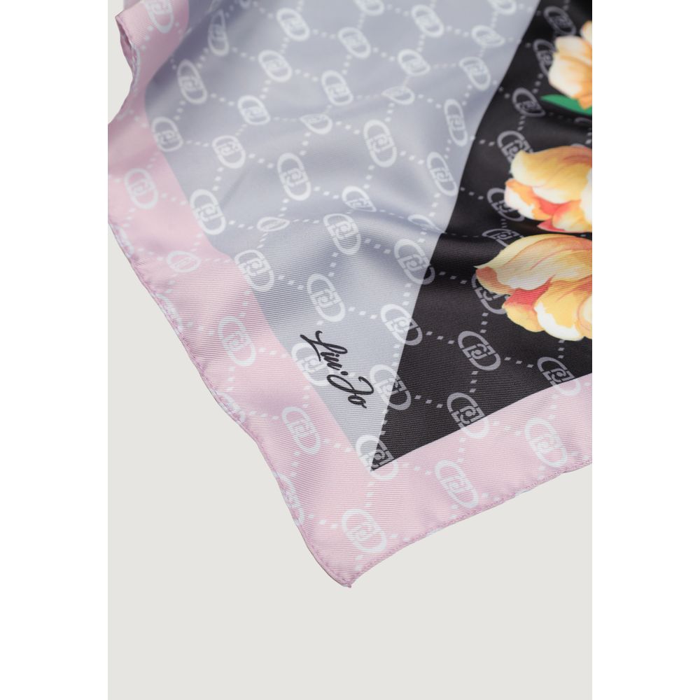 Black Polyester Scarf